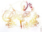 Hobbyset maped creativ aquaart ballet 14delig | Stuk a 1 set