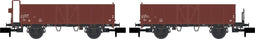 Hobbytrain - 2er Set Offene Guterwagen L6 Sbb Iv Stahl-ausf. (?/21) * - HOB-H24352