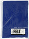 Hobbyvilt A4 21x30 cm dikte 1 5-2 mm blauw 10vellen