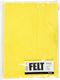 Hobbyvilt A4 21x30 cm dikte 1 5-2 mm geel 10vellen