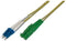 Assmann E2000 - LWL OS2 Singlemode glasvezel Patchkabel - 2 m - Geel