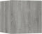 vidaXL - Tv-wandmeubelen - 2 - st - 30,5x30x30 - cm - grijs - sonoma - eikenkleurig