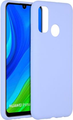 Accezz Huawei P Smart (2020) - Liquid Silicone Backcover - Schokabsorberend - Paars