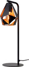 EGLO Carlton 4 - Tafellamp - H 50,5 cm - E27 - Zwart/Koper