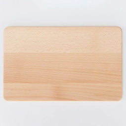 HOCHO Ontbijtplank - Beukenhout - 240x150x9mm - Compact en Duurzaam