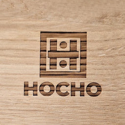 HOCHO Snij- en Serveerplank Kaasvorm - Beukenhout - 240x150x9mm