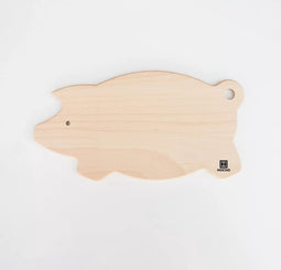 HOCHO Snij- en Serveerplank Varkensvorm - Beukenhout - 290x150x9mm