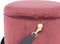 Hocker Arabella 125 2er-Set Rotbraun / Schwarz