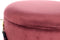 Hocker Arabella 125 2er-Set Rotbraun / Schwarz