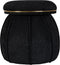 Hocker Corin 135 Schwarz / Gold