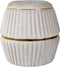 Hocker Doric 225 Taupe / Gold