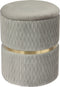 Hocker Milas 100 set van 2 Grijs