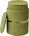 Hocker Milas 100 set van 2 Groen