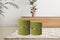 Hocker Milas 100 set van 2 Groen