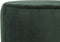 Hocker Rebecca 800 Donkergroen / Zwart / Zilver