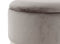 Hocker Zora 125 2er-Set Grau / Silber / Schwarz