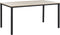 HOCKLEY - Eettafel - Lichte houtkleur - 90 x 150 cm - Vezelplaat