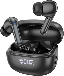 Hoco EQ5 Headset ANC/ENC Bluetooth TWS Earbuds met Display Zwart