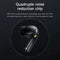 Hoco EQ5 Headset ANC/ENC Bluetooth TWS Earbuds met Display Zwart