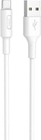 Hoco - X25 Soarer USB-C naar USB Kabel - Wit