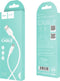 Hoco - X25 Soarer USB-C naar USB Kabel - Wit