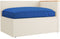vidaXL - Ligbedkussen - voor - Zit - Royal - Blauw - 120x80x12 - cm - Oxford - Stof