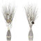 Boeket DKD Home Decor Blommor Kokosvezel (2 pcs) (40 x 40 x 100 cm)