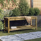 vidaXL - Tuinbank - 108x35x45 - cm - geïmpregneerd - grenenhout