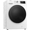Hisense WDQA8014EVJM - Was-droogcombinatie - 8 kg wassen - 5 kg drogen - Energieklasse D - Wit