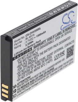 Batterij geschikt voor de CrossCall Shark V2 batterij BL-651A met 1500mAh