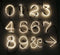 Seletti Neon Art - Wandlamp - Neon cijfer 2 - Wit