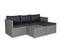 Hoek Loungebank Carthago Chaise longue - Grijs