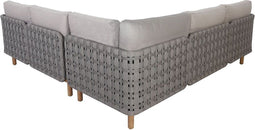Hoek Loungeset Kester - Lichtgrijs