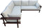 Hoek loungeset Lagoon Acacia Vintage - Donkere Teak Look