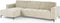 Hoekbank Hanna Links - Taupe | BY-OLAF