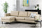 Hoekbank Jens stof Dillon - Beige | BY-OLAF
