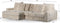 Hoekbank Leah Beige | By-Olaf