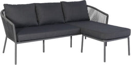 Hoekbank leganes chaiselongue 75x185 cm - Antraciet