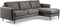 Hoekbank Luna stof Woven - Taupe | BY-OLAF