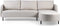 Hoekbank Nova stof Urban - Beige | BY-OLAF