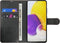 Hoes Geschikt voor iPhone 12 Pro Hoesje Bookcase met Anti Skim Bescherming - Pasjes RFID Beschermd - Black - Luxe Telefoonhoesje Wallet Case Pasjeshouder PU Leder