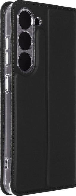 Hoes Geschikt voor Samsung Galaxy S23 Plus Premium leer Kaarthouder Standaard-Functie zwart