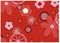 Hoes retrobloem rood - Theraline