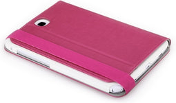 Hoes - Rock - Flexible Stand Serie - Kunstlederen Bookcase - Rood - Hoes Geschikt Voor