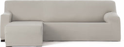 Hoes voor chaise longue met korte armleuning links Eysa BRONX Beige 110 x 110 x 310 cm