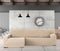 Hoes voor chaise longue met lange armleuning links Eysa TROYA Wit 170 x 110 x 310 cm