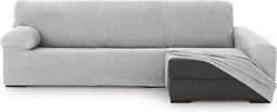 Hoes voor chaise longue met lange armleuning rechts Eysa THOR Grijs 170 x 110 x 310 cm