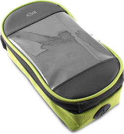Hoes voor fiets smartphonehouder op de fiets- groen - voor telefoons tot 5,5 inch of 13,9 cm