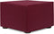 Hoes voor poef Eysa JAZ Bordeaux 100 x 65 x 100 cm
