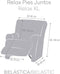 Hoes voor stoel Eysa BRONX Roze 80 x 100 x 90 cm
